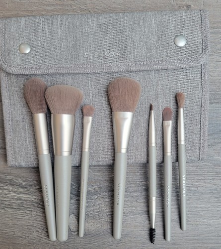 Sephora deluxe brush set - sephora, gray